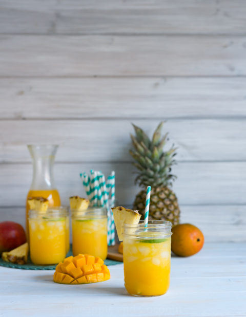 Mango Pineapple Agua Fresca